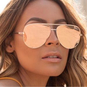 Quay High Key Oversized Aviators